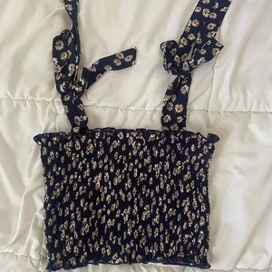 tie sleeve tube top